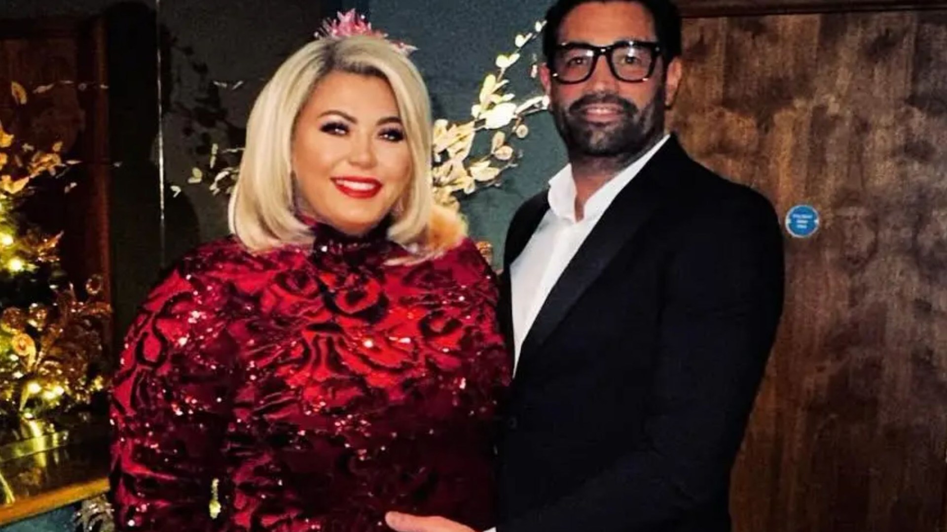 Gemma Collins' heartbreak as fiancé Rami is rushed to hospital in an ambulance after suddenly taking ill