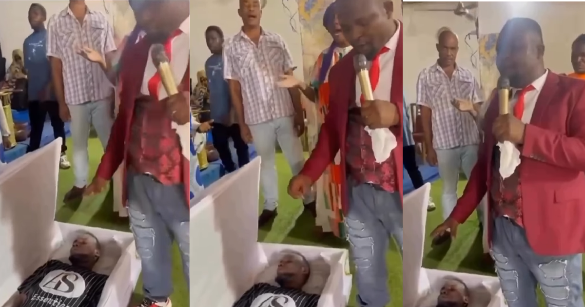 Viral Clip Of A Pastor Resurrect!ng A Young Man Sp@rks Discourse Online (WATCH)