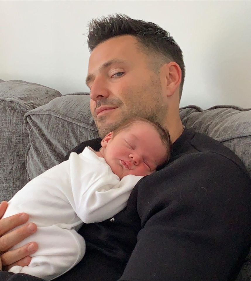 Husband Mark Wright also addressed the pressure to become a dad