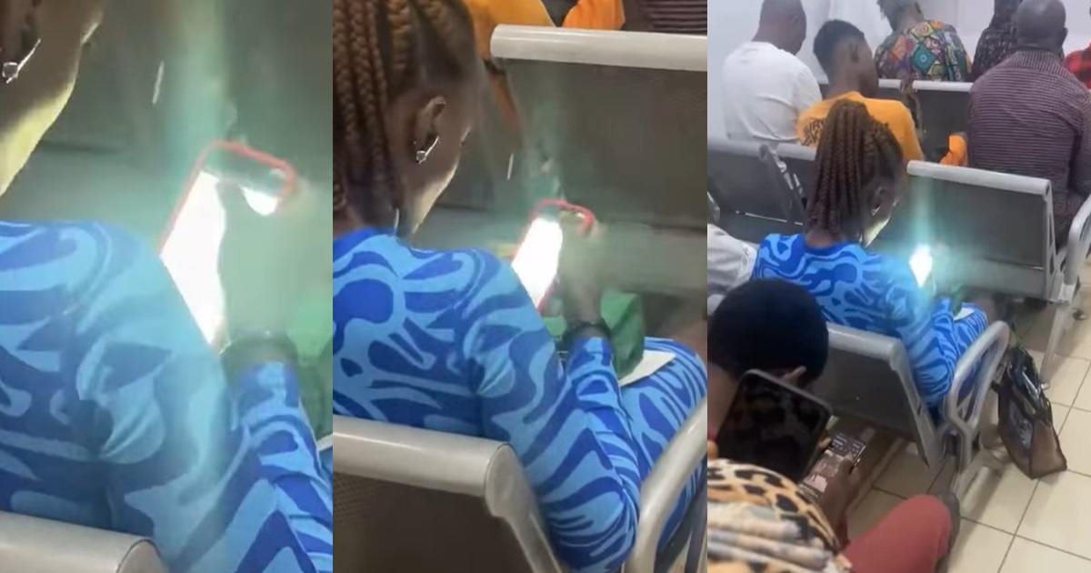 "The light nearly bl!nd me from my own phone self" – Viral video of a lady strúggling to use her malfunctioning iPhone raises concerns about potential damagɘ to her eyes  (WATCH)