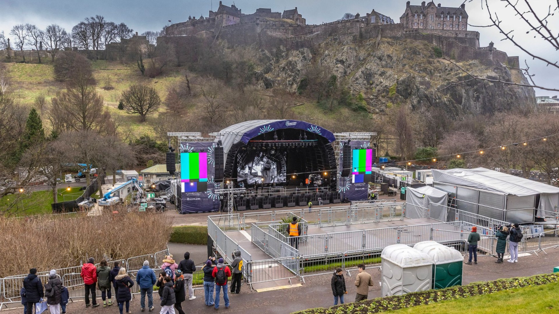 Edinburgh Hogmanay gig WILL go ahead after being cancelled due to weather