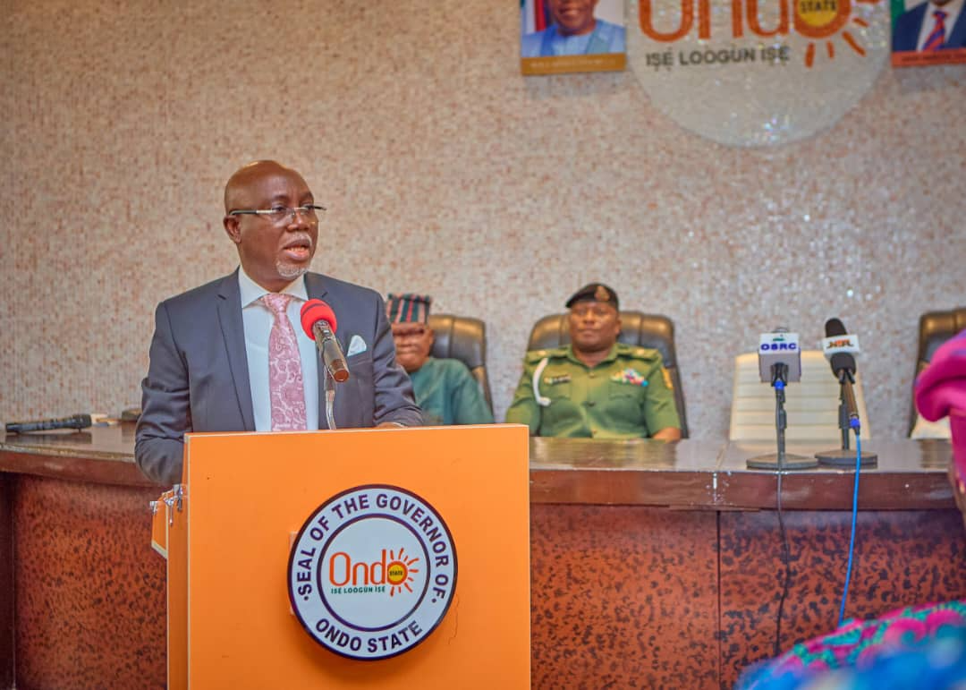 Aiyedatiwa Launches Armed Forces Remembrance Day Emblem In Ondo