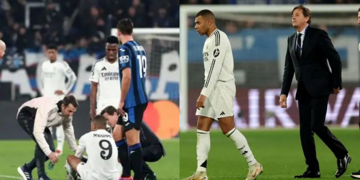 UCL: Ancelotti provides update on Mbappé's injury after Real Madrid's win over Atalanta