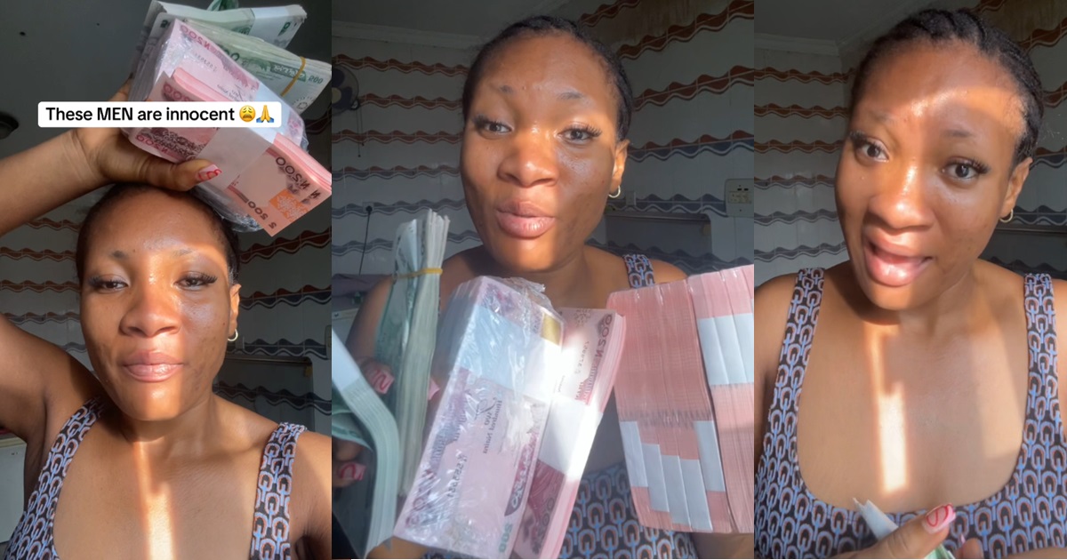 "Be friendly to your husband's friends, they are innocent rich men" – Woman says after getting "sp0ilt" by hers (VIDEO)