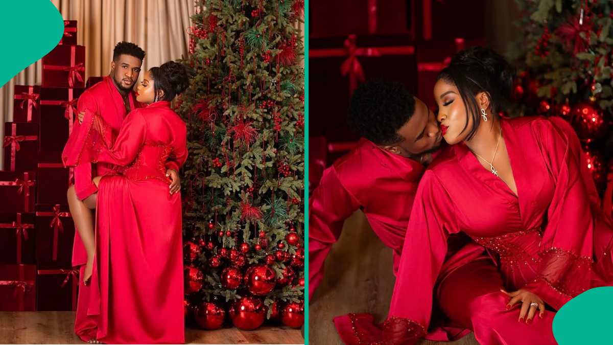 Christmas: Critics Tear Into Veekee James' Husband After Wife Shared Hot Pictures: "E no Dey Flush"