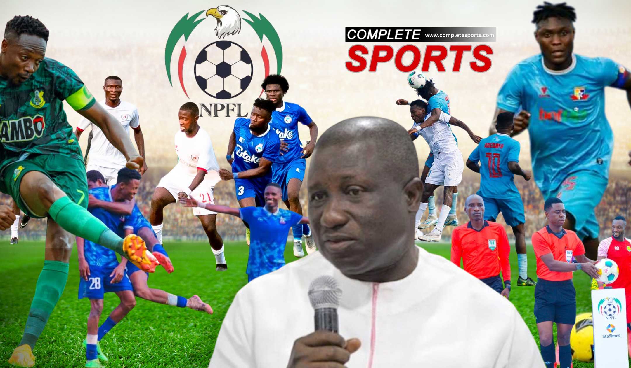 Elegbeleye Lauds Complete Sports For Promoting NPFL’s Growth