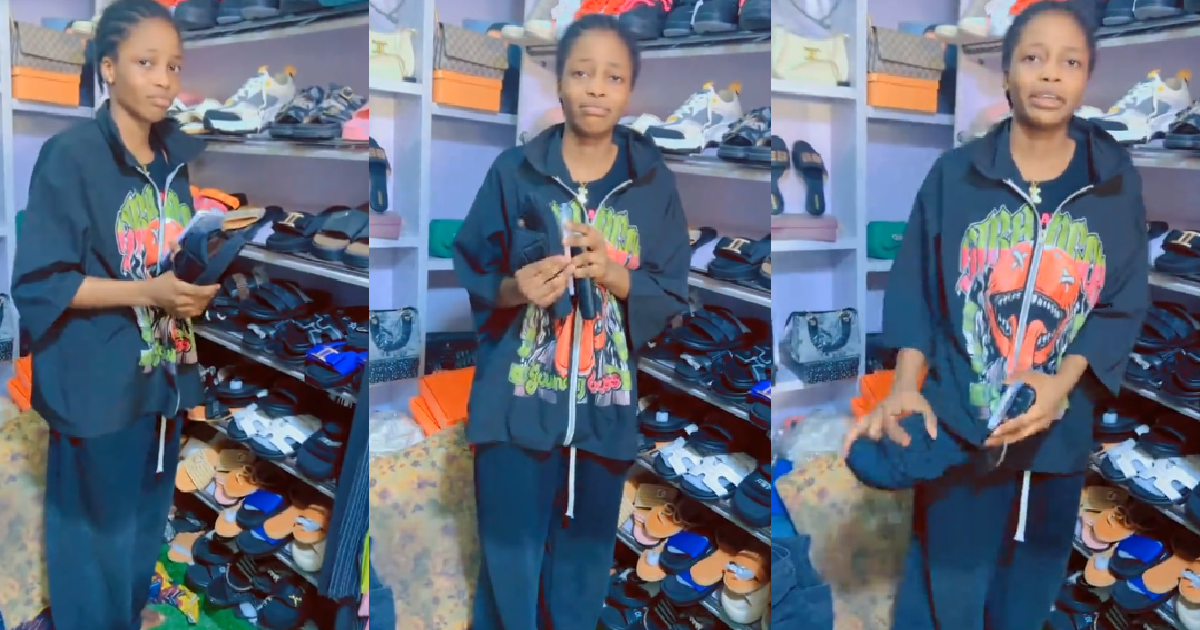 “Expensive Ella na Expensive izens oleeeeeeee.” – TikToker, Expensive Ella Hum!liated Online After She Is Caught Steal!ng Footwear (WATCH)