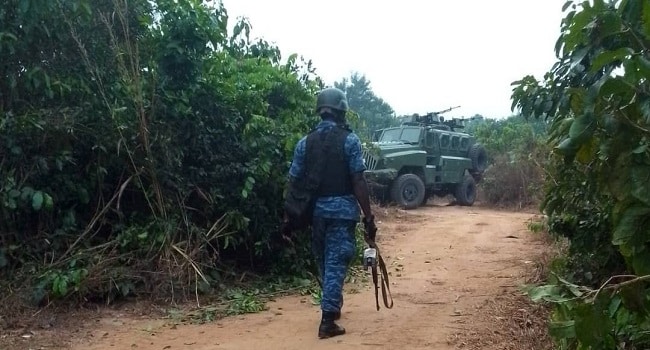 Explosive Devices Recovered As Security Operatives Storm Criminal Camp In Anambra