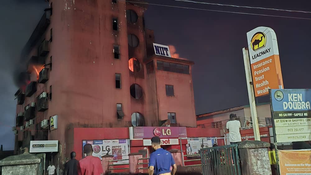 BREAKING: Fire Guts JFM Building In Delta