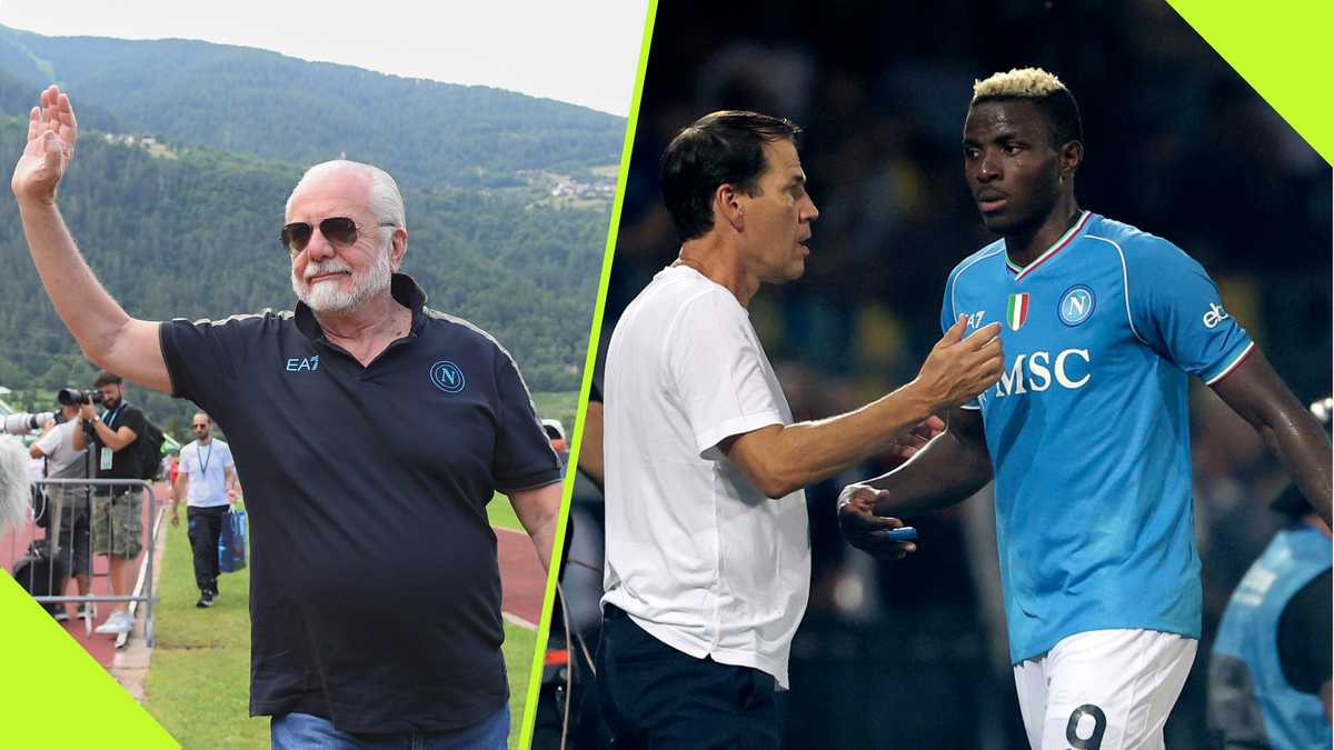 Former Napoli Coach Slams Club President Over Handling of Victor Osimhen’s Contract Situation