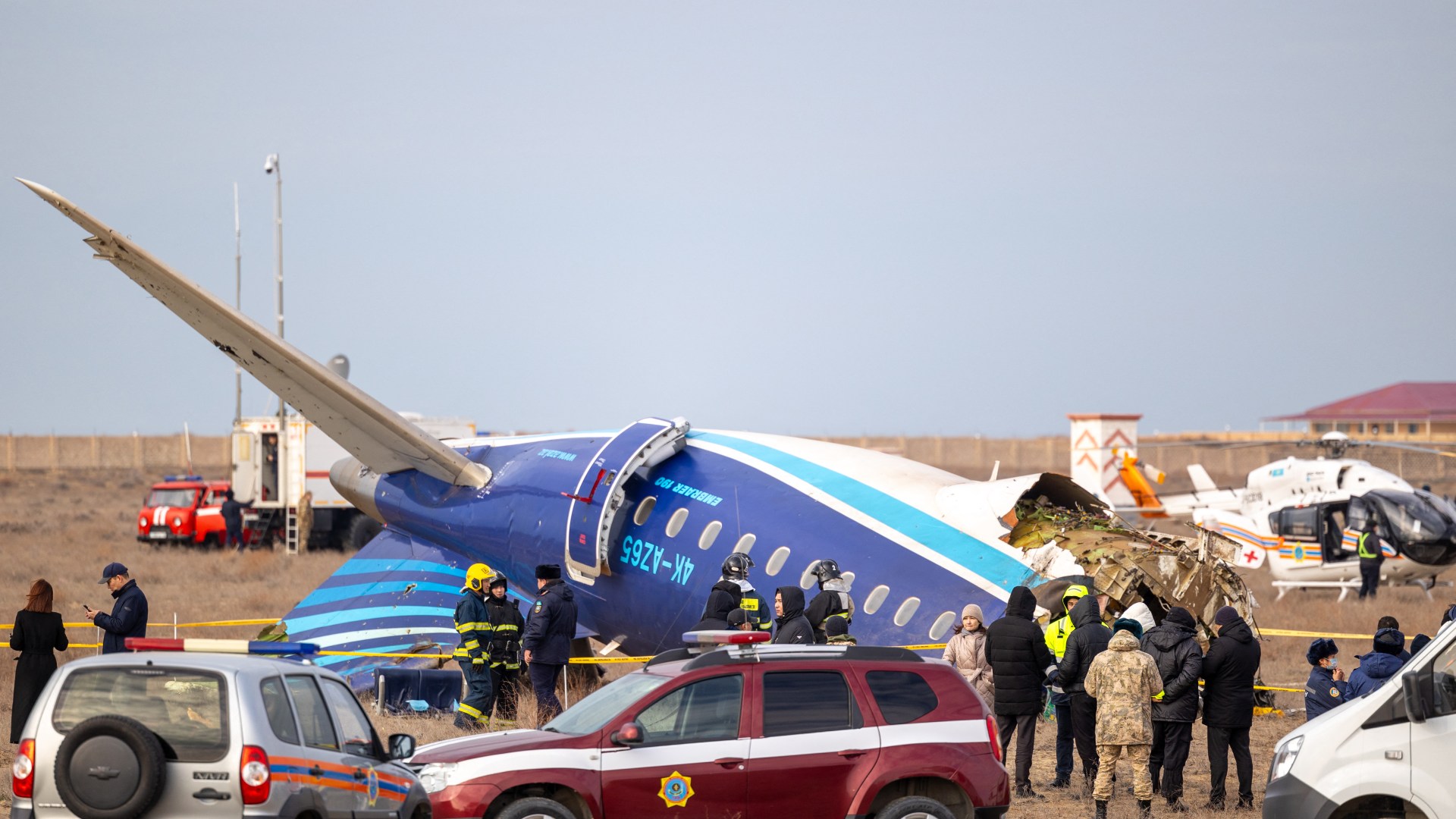 Harrowing footage shows passengers moments before fireball plane crash in Kazakhstan as jet ‘likely shot down by Russia’ – The Scottish Sun