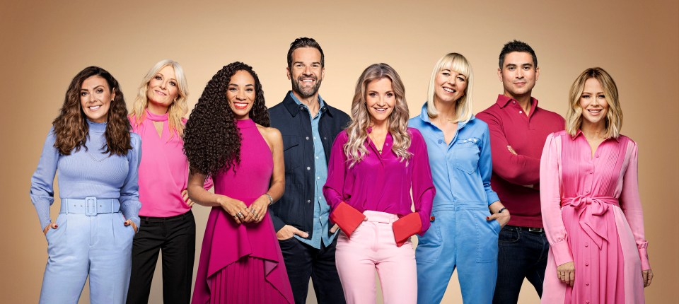 The daytime show's presenting team includes Gethin Jones, Helen Skelton and Michelle Ackerley