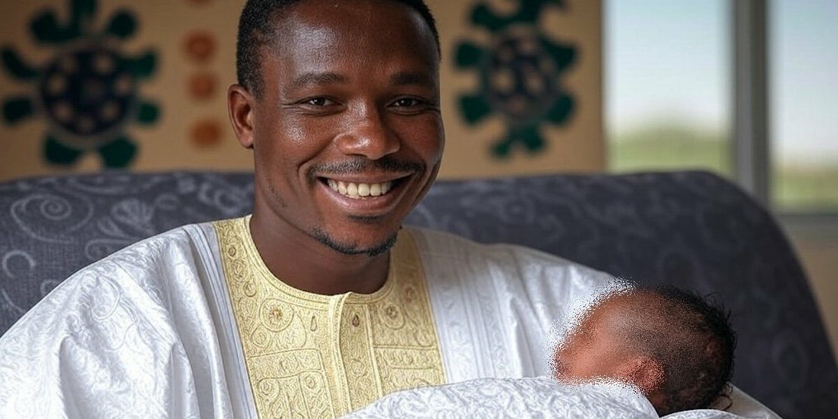 Man joyfully welcomes daughter a year after losing his son