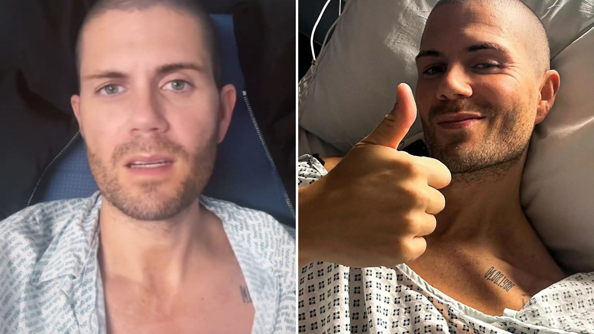 Max George gives health update from hospital after terrifying dash for heart issues