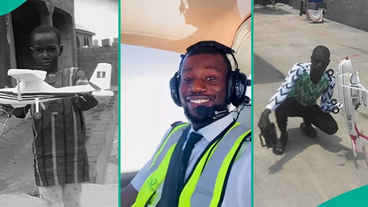 Nigerian Man Who Built Mini Aeroplanes Becomes Pilot After Many Years: “Dream Come True”