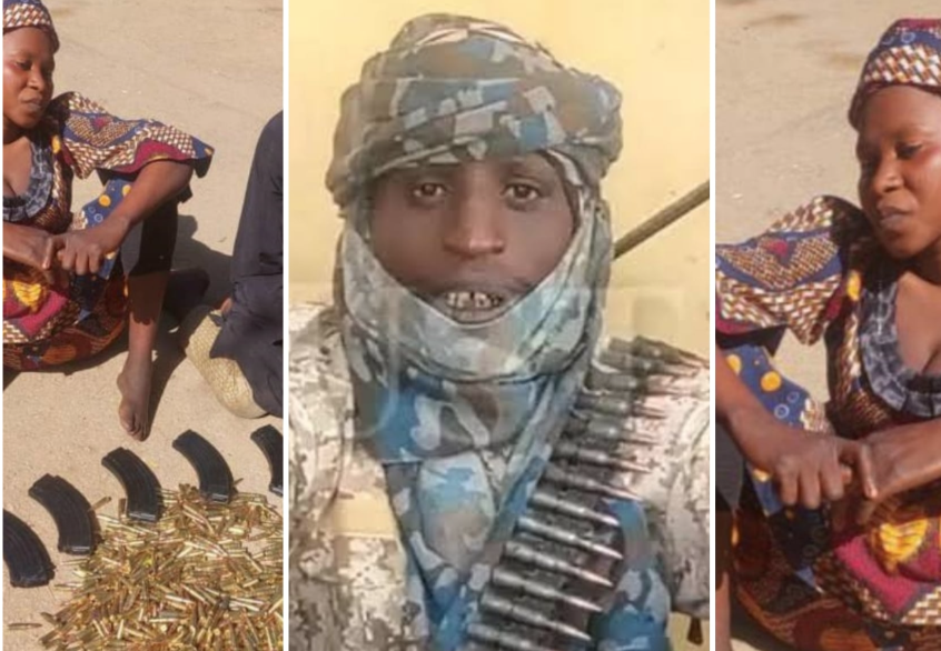 Nigerian woman supplying weapons to notorious bandits, arrested