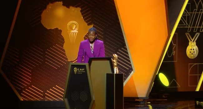 Nnadozie Wins CAF Best Women’s Goalkeeper Award