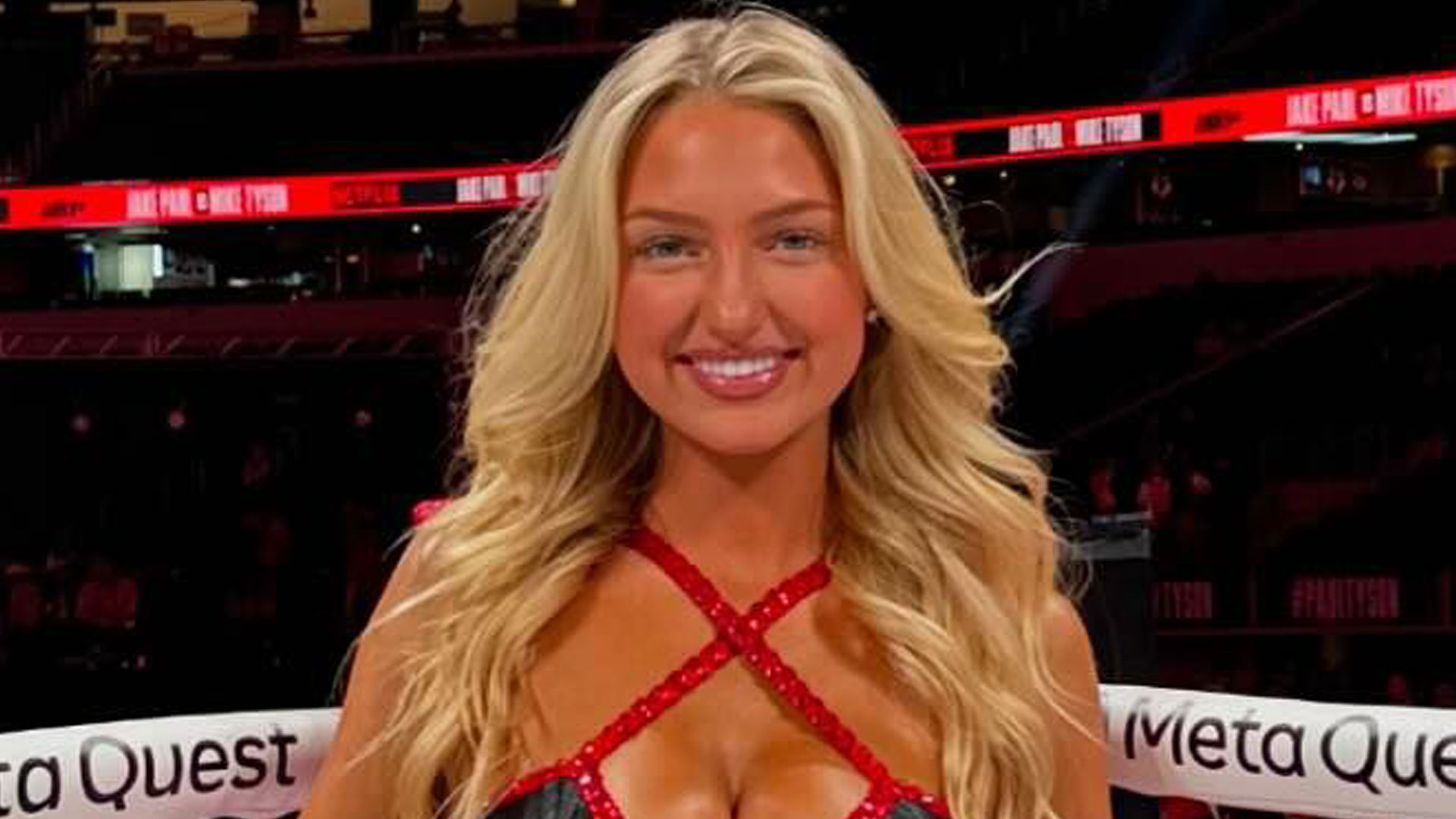 Stunning Sydney Thomas hints she's returning as a ring girl for first time since going viral at Jake Paul vs Mike Tyson