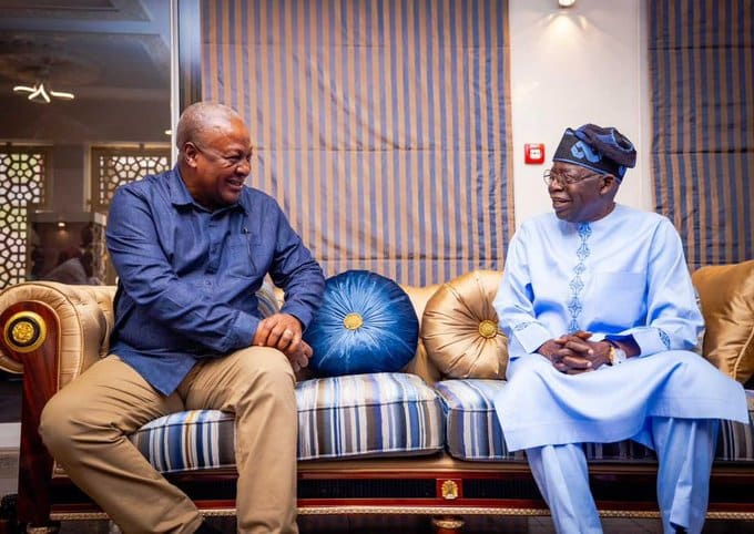 Tinubu congratulates Ghana president-elect, Mahama