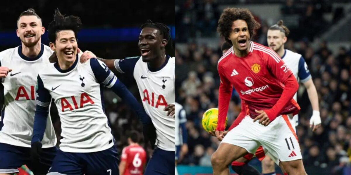 Tottenham beat Manchester United 4-3 to reach Carabao Cup semi-finals