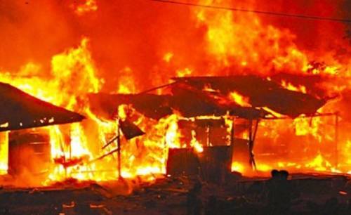 Tragedy as Customs officer, wife, four children die in midnight fire in Osun