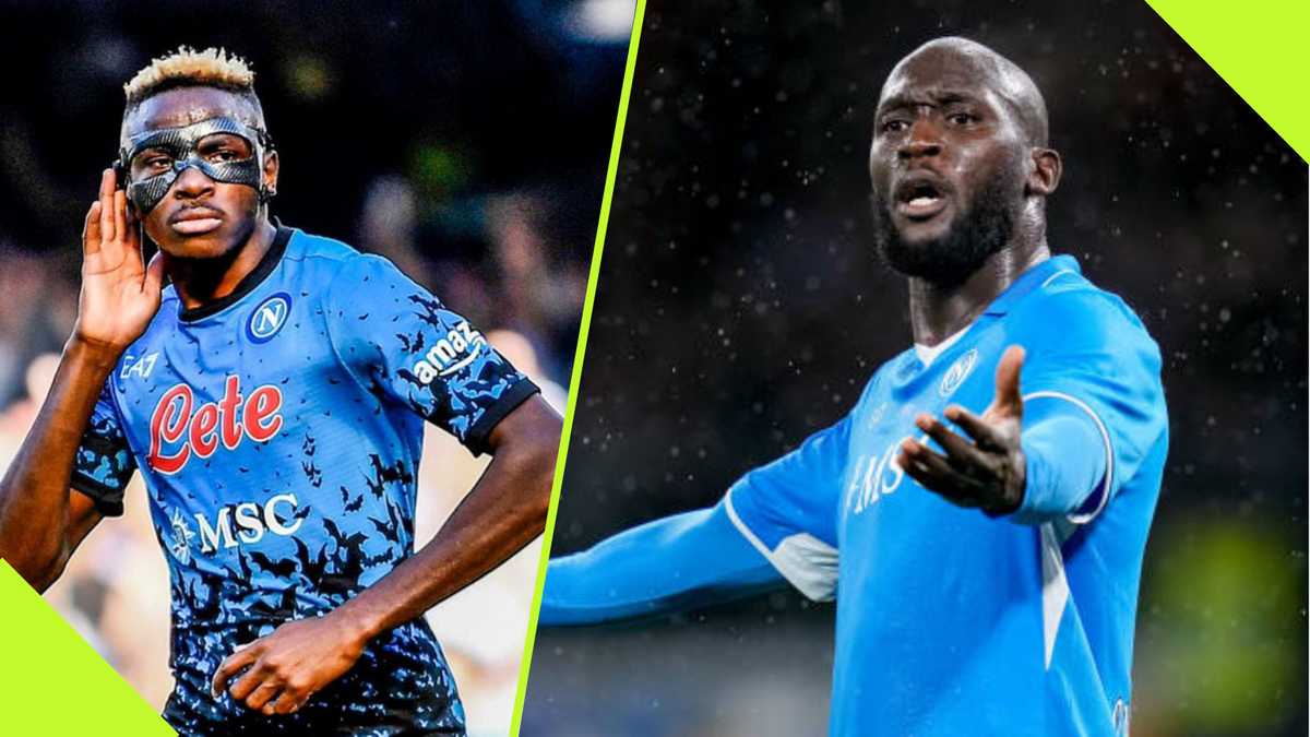 Victor Osimhen: Napoli Fans Slam Club for Replacing Nigerian Striker With Underperforming Lukaku