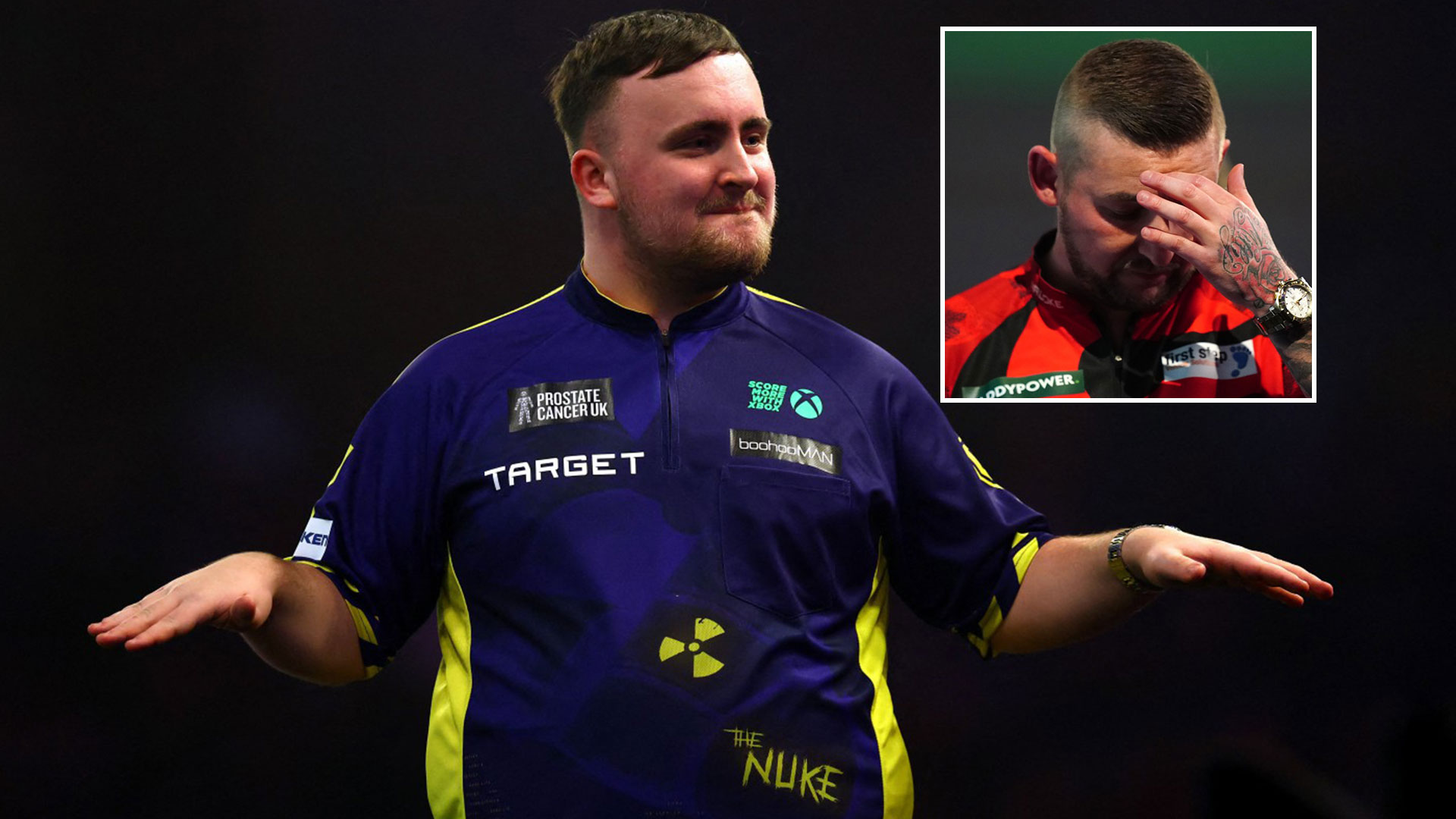 Luke Littler guaranteed £100,000 as he SMASHES Nathan Aspinall to set up World Darts Championship semi vs Bunting