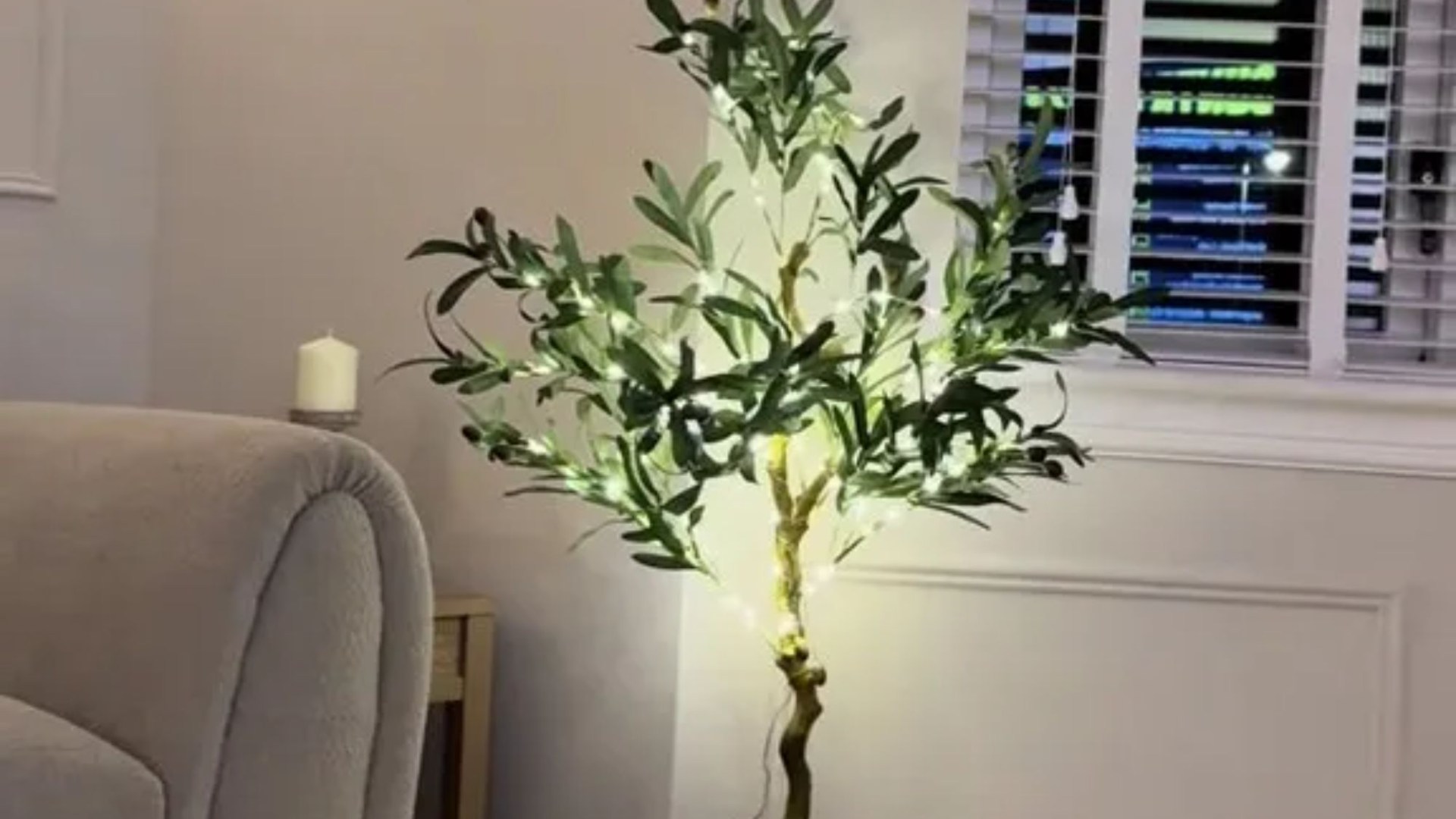 The Range fans spot LED olive tree that adds instant glamour to your living room - quick, it’s already sold out online