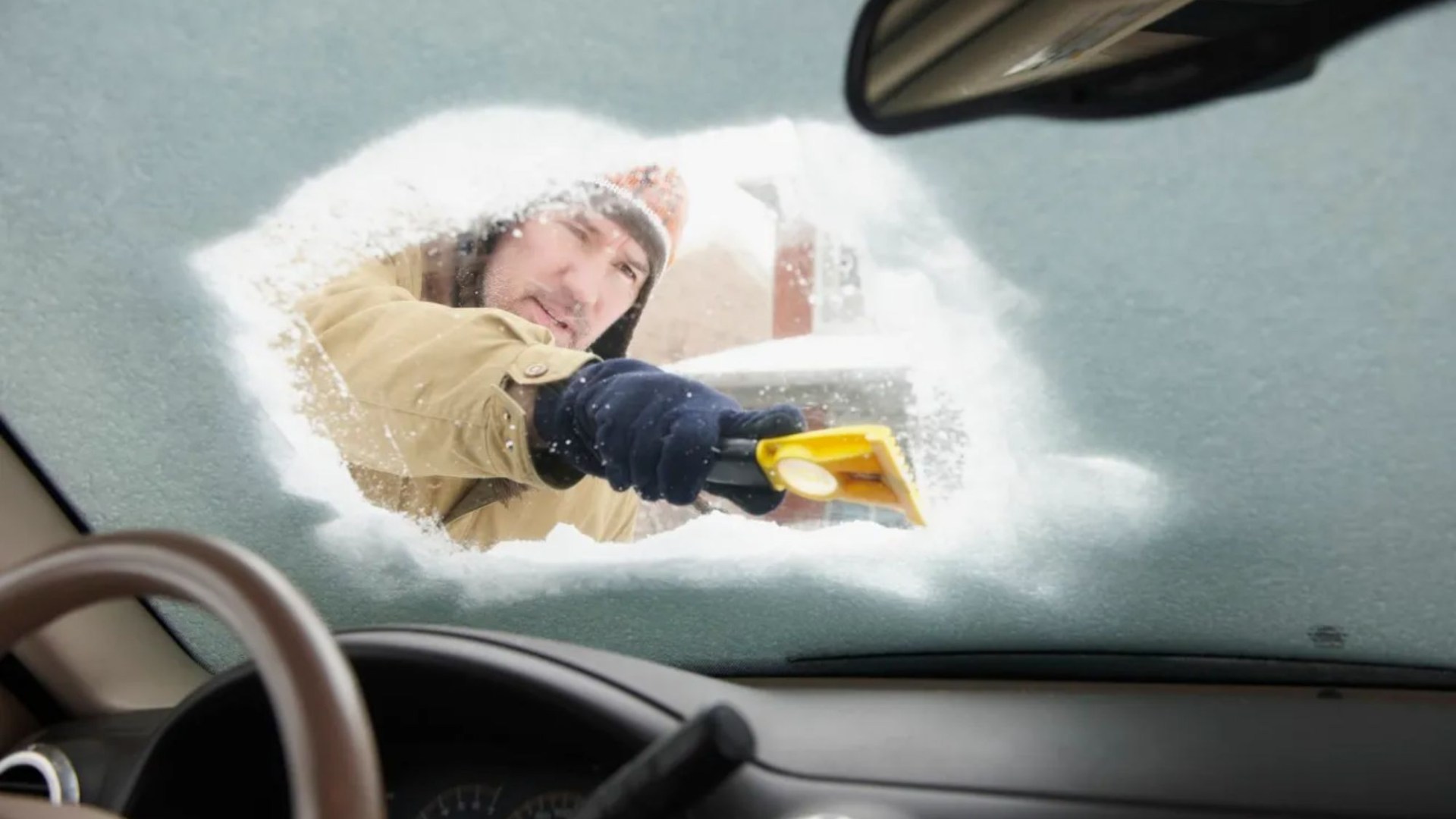 Hidden danger for drivers in icy weather can be avoided for FREE with a splash of hot water - how to defrost in seconds