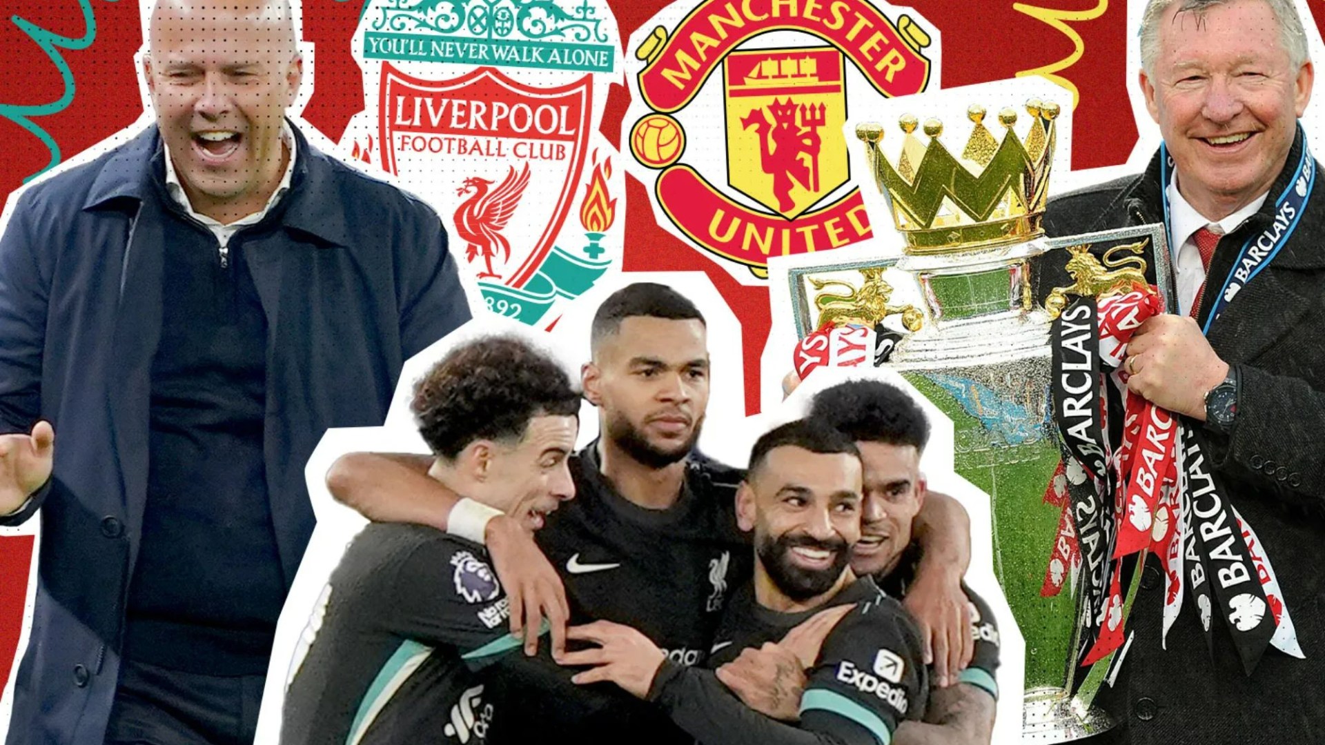 Sir Alex Ferguson took 27 years to 'knock Liverpool off their f***ing perch'... Slot could undo that in his first season