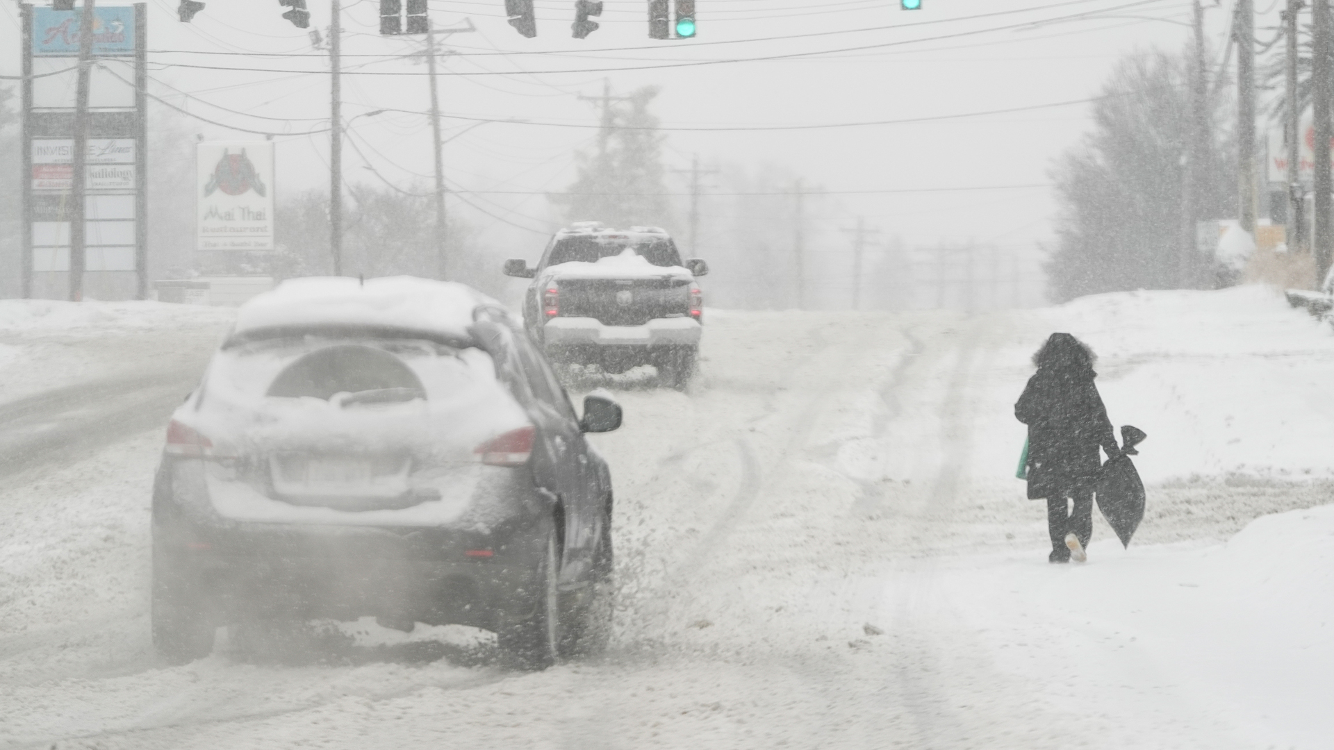 Man found frozen to death at bus stop as winter storm kills 6 & Americans brace for second round of bitter cold and snow