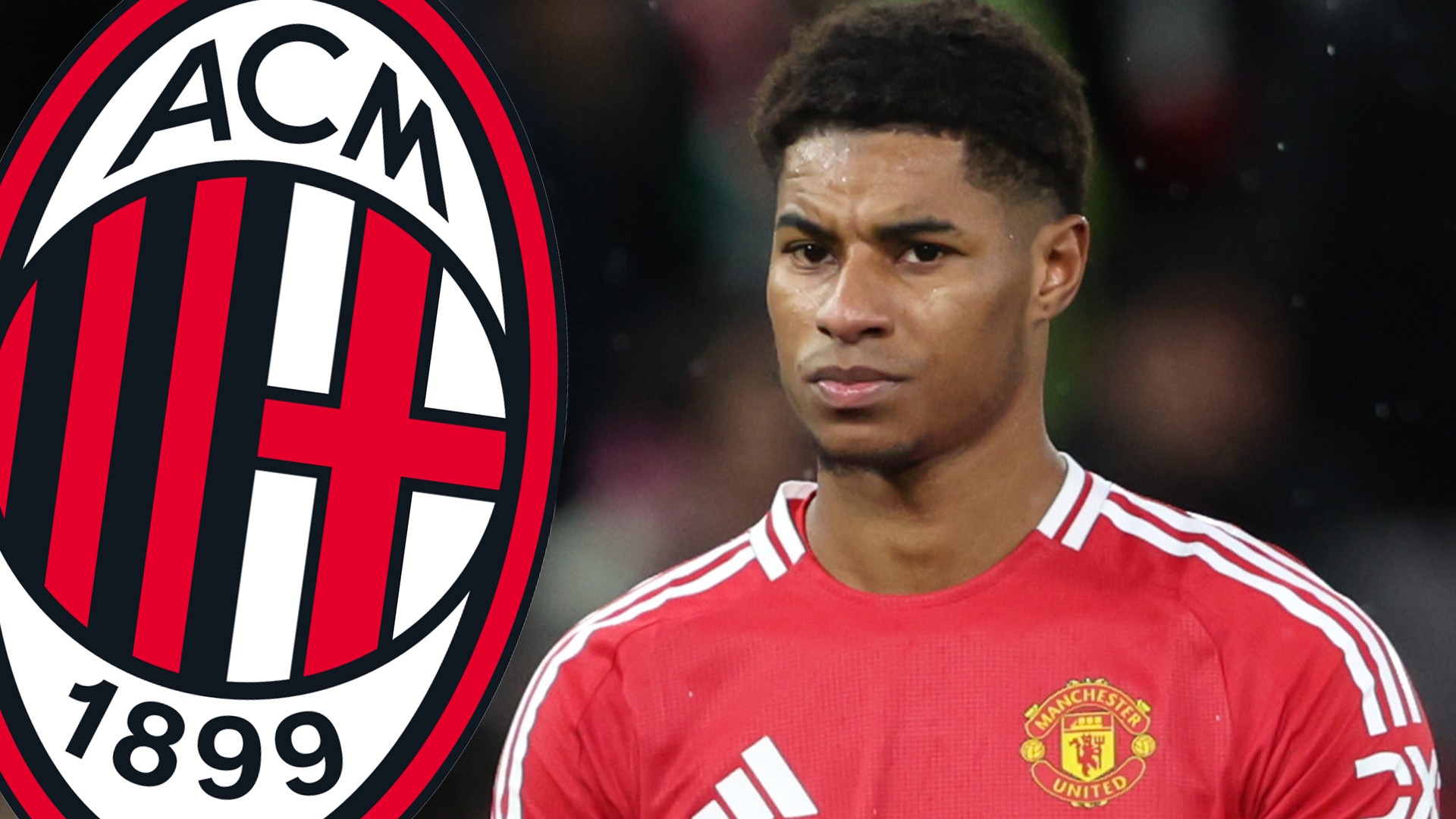 Marcus Rashford's agent jets to Italy for talks over AC Milan loan transfer as European giants circle for Man Utd star