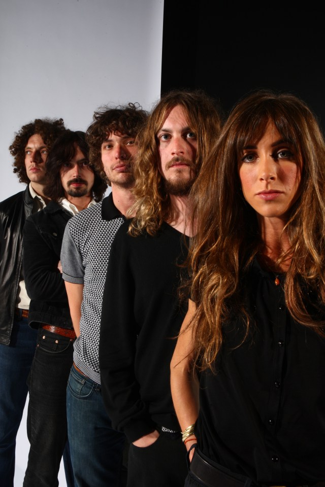 The Zutons band photo.