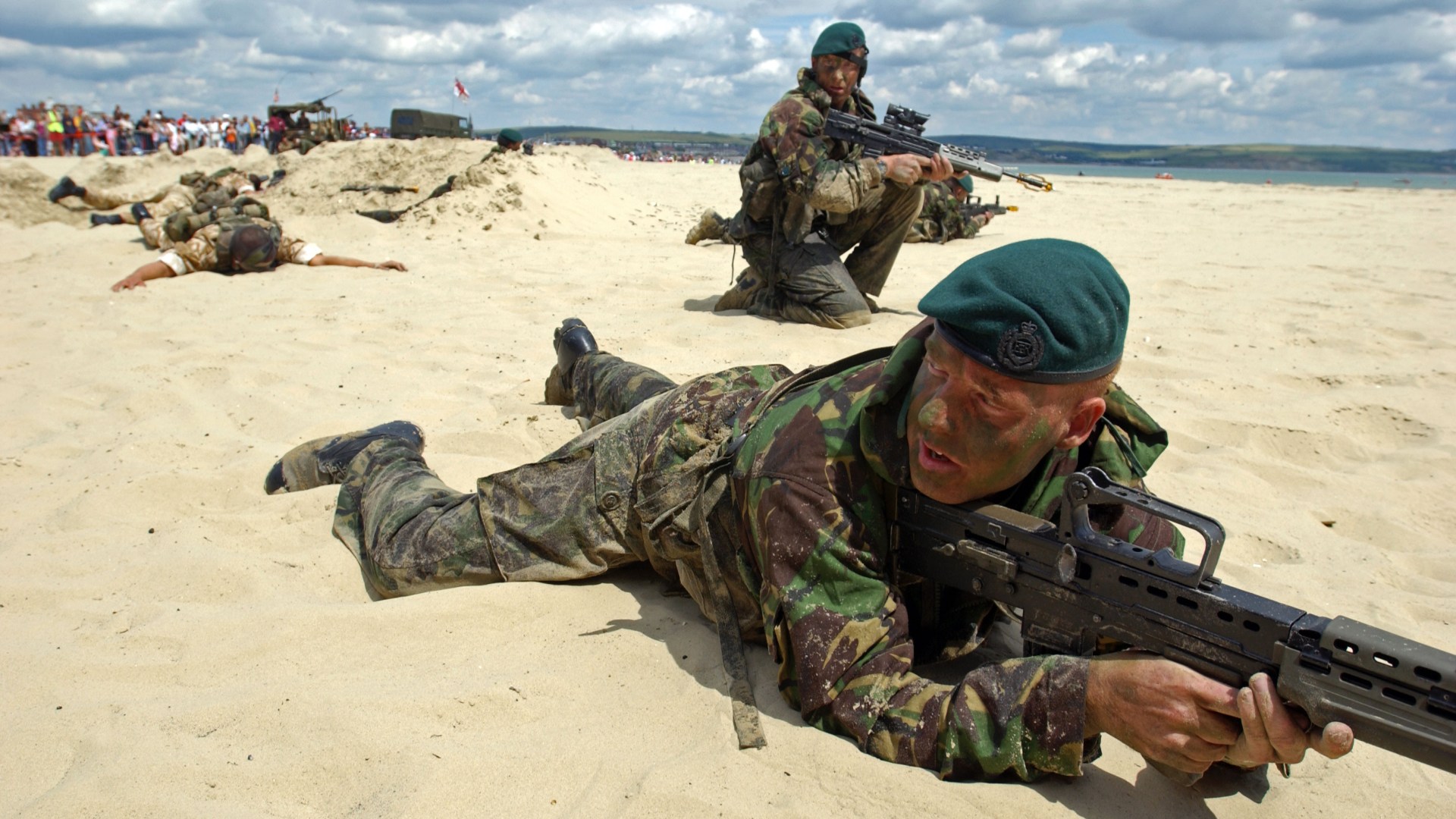 Royal Marines become last part of the Armed Forces allowed to grow beards in bid to help recruitment