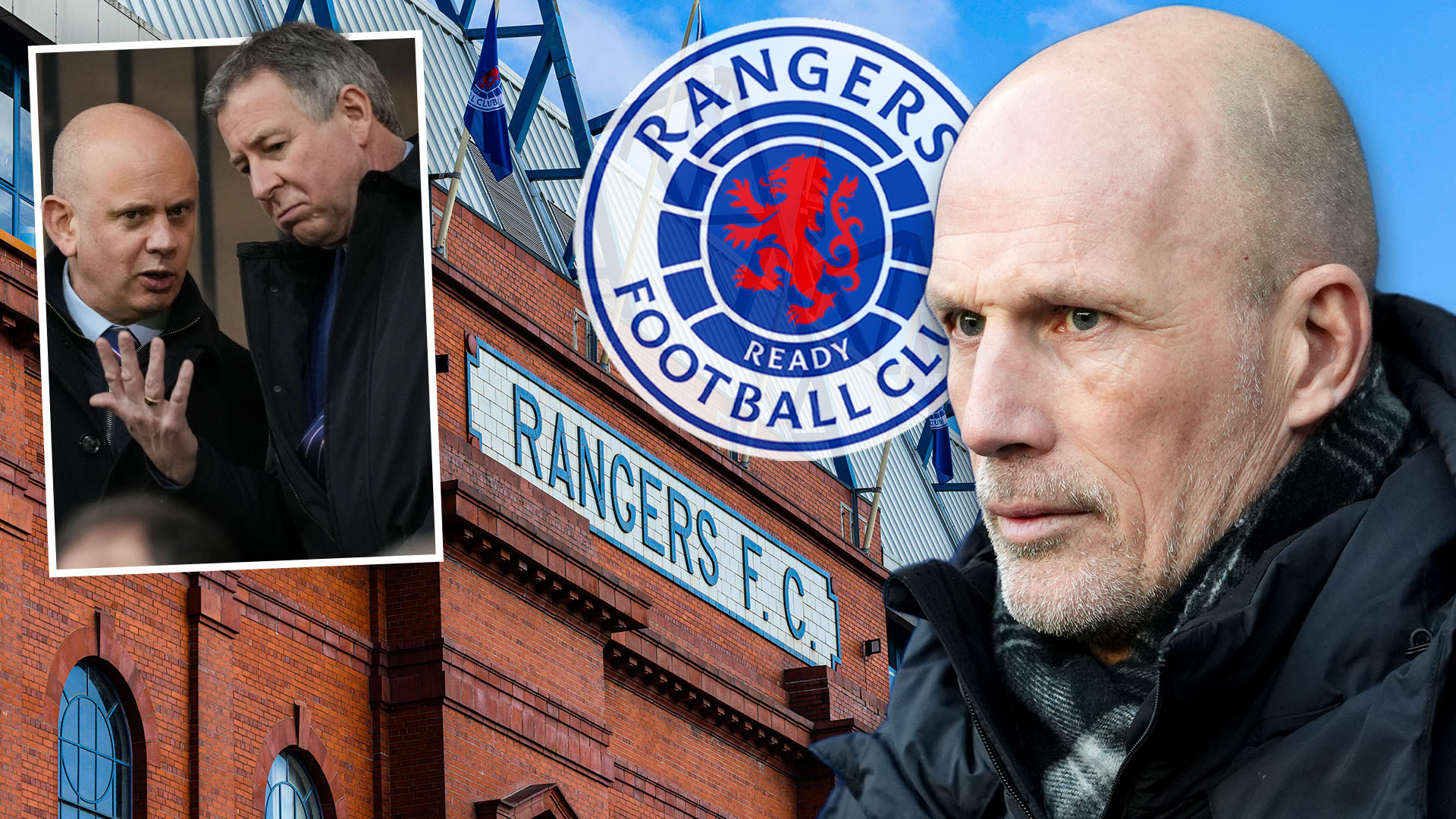 Rangers board reveal they're BACKING Philippe Clement but new CEO Patrick Stewart warns 'everything isn't fine'