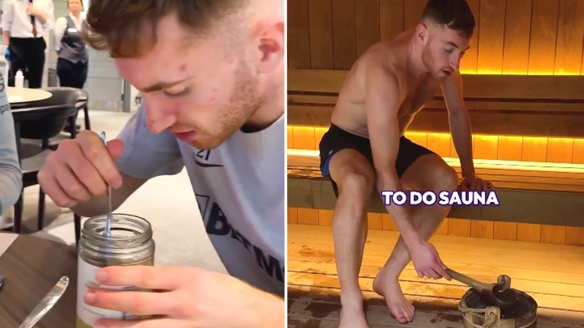 Dejan Kulusevski eats SEA MOSS and hangs out in sauna as day in the life of Tottenham star revealed in video