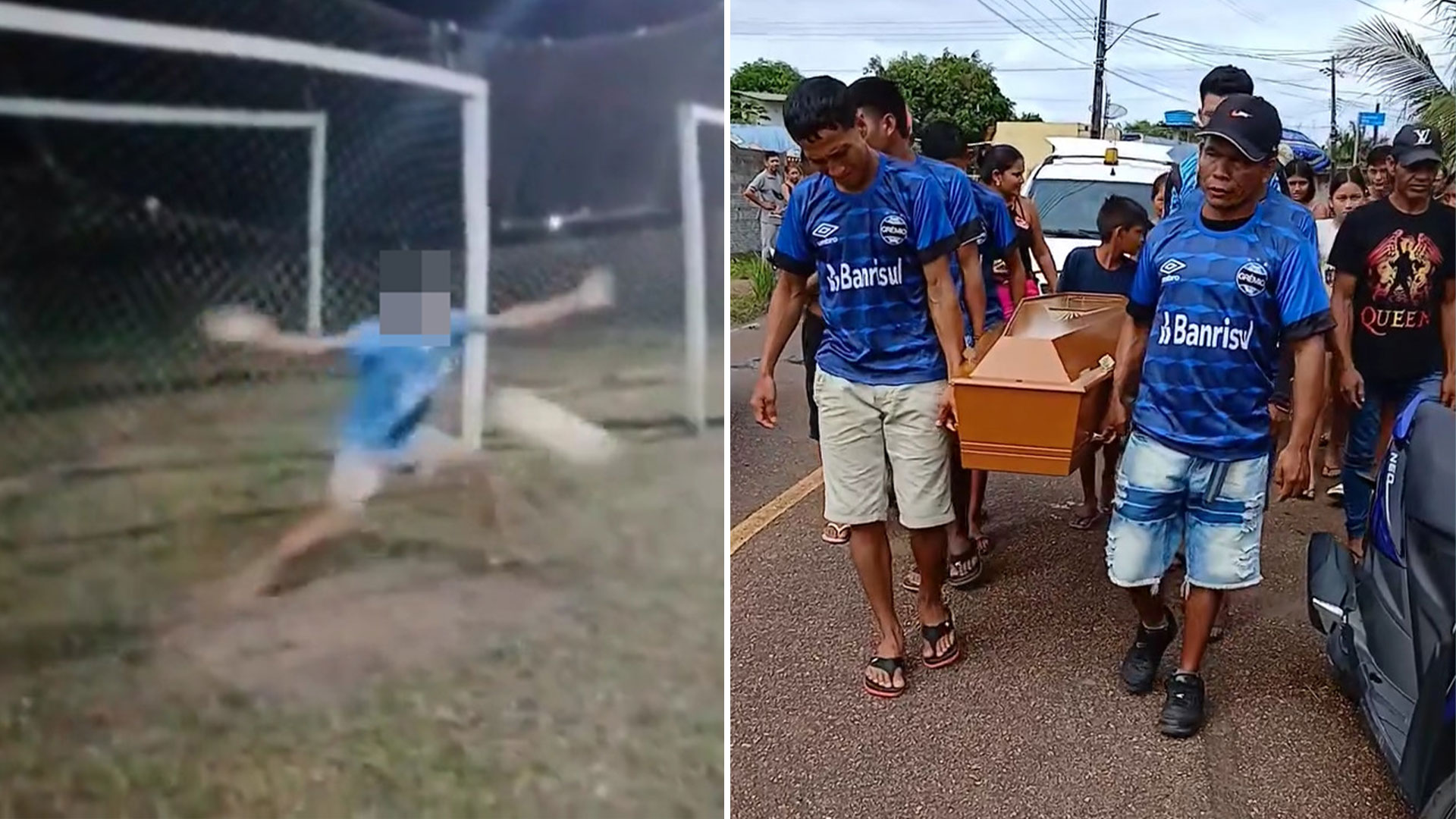 Footballer, 16, dies after saving penalty with his chest as brother pays heartbreaking tribute