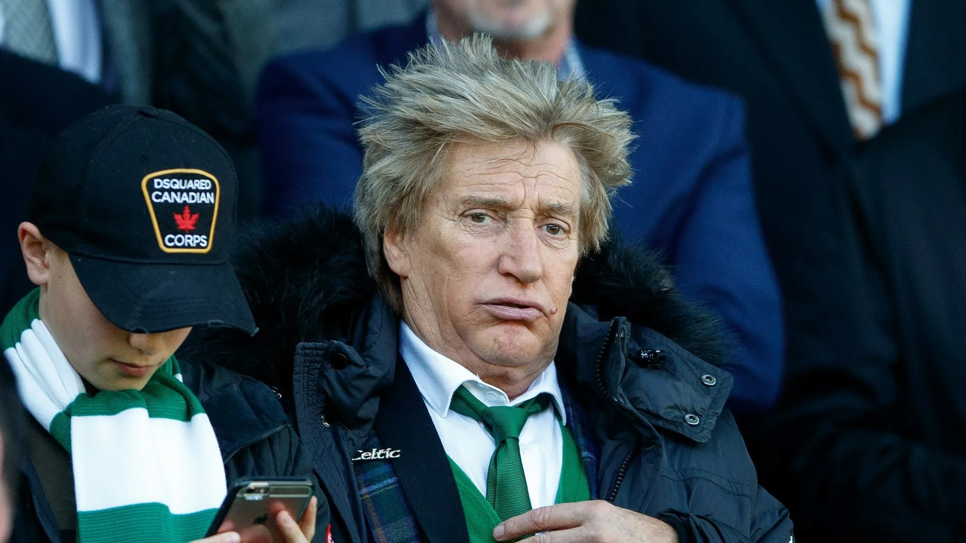 Ex-Celtic star reignites four-year feud with Hoops-daft Rod Stewart and tells 'rubbish' singer it's time to RETIRE