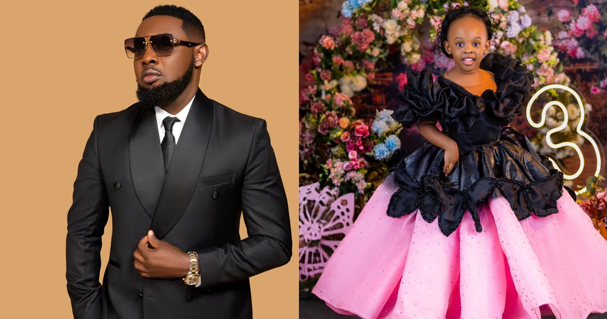 "Though many irreparable occurrences have engulfed the unit we once called family, know that you are deeply loved" – Comedian AY Makun writes as he celebrates his daughter on her 3rd birthday (IMAGES)