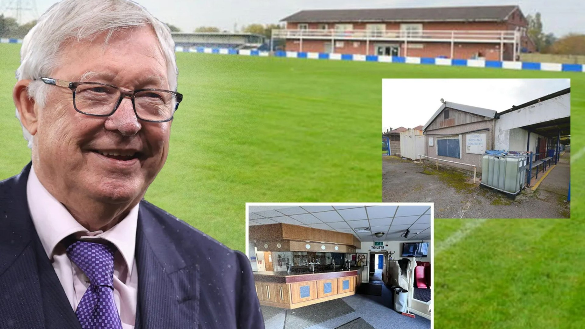 Inside stadium opened by Sir Alex Ferguson and used by Luke Littler's pal now up for sale for just £500,000 on Rightmove