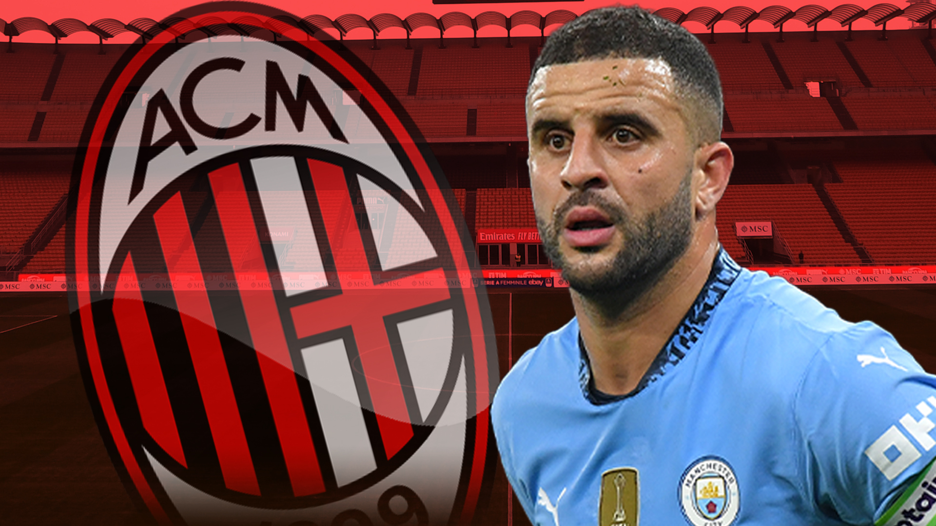 Kyle Walker's Man City career OVER as AC Milan agree 12-month loan move - but deal end's Rashford transfer interest