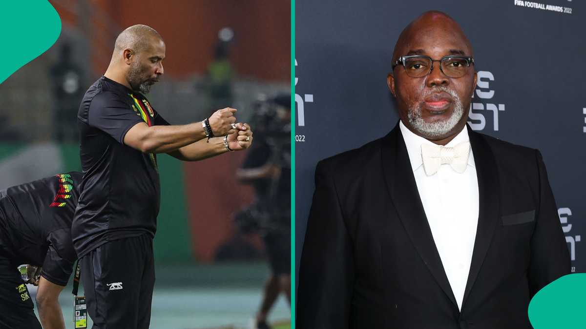 Amaju Pinnick: Ex NFF President Breaks Silence Over Eric Chelle’s Hiring As Super Eagles Boss