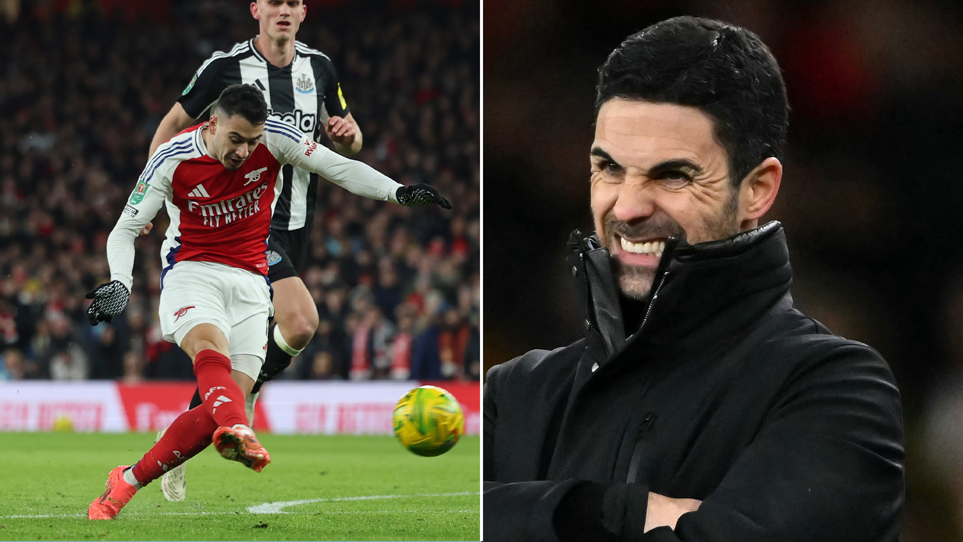 Arsenal dealt fresh blow as Carabao Cup ball slammed by Mikel Arteta to be used in Premier League next season