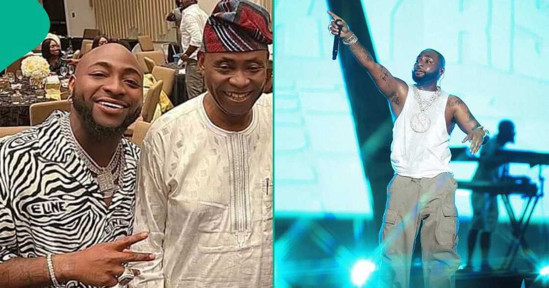 Davido reveals reason his father bought out his first music contract