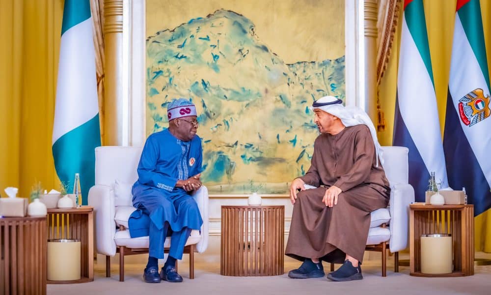 Details Of Crucial Meeting Between Tinubu And President Of UAE Emerge