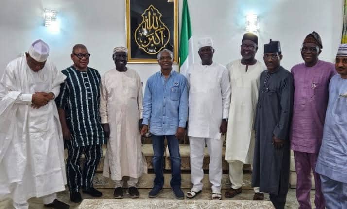 El-Rufai, Al-Mustapha, And Atiku's Ally Attend Strategic Meeting With SDP Officials