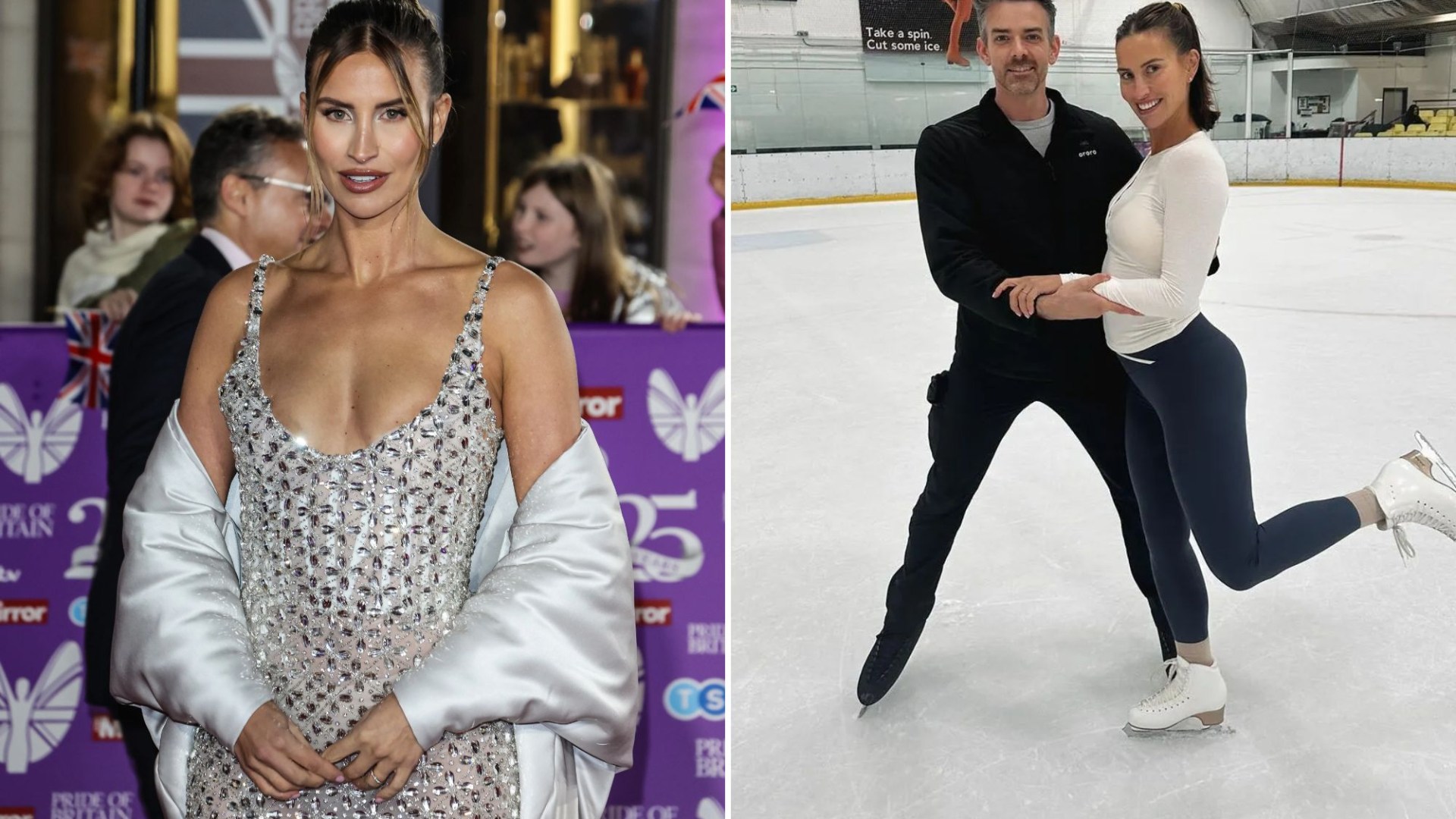 Ferne McCann reveals accident on the ice that traumatised her as a child - but admits she 'wants to win' Dancing On Ice