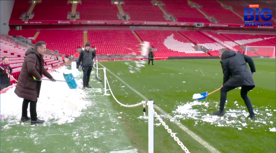 Fans were convinced he was trying to get the game called off