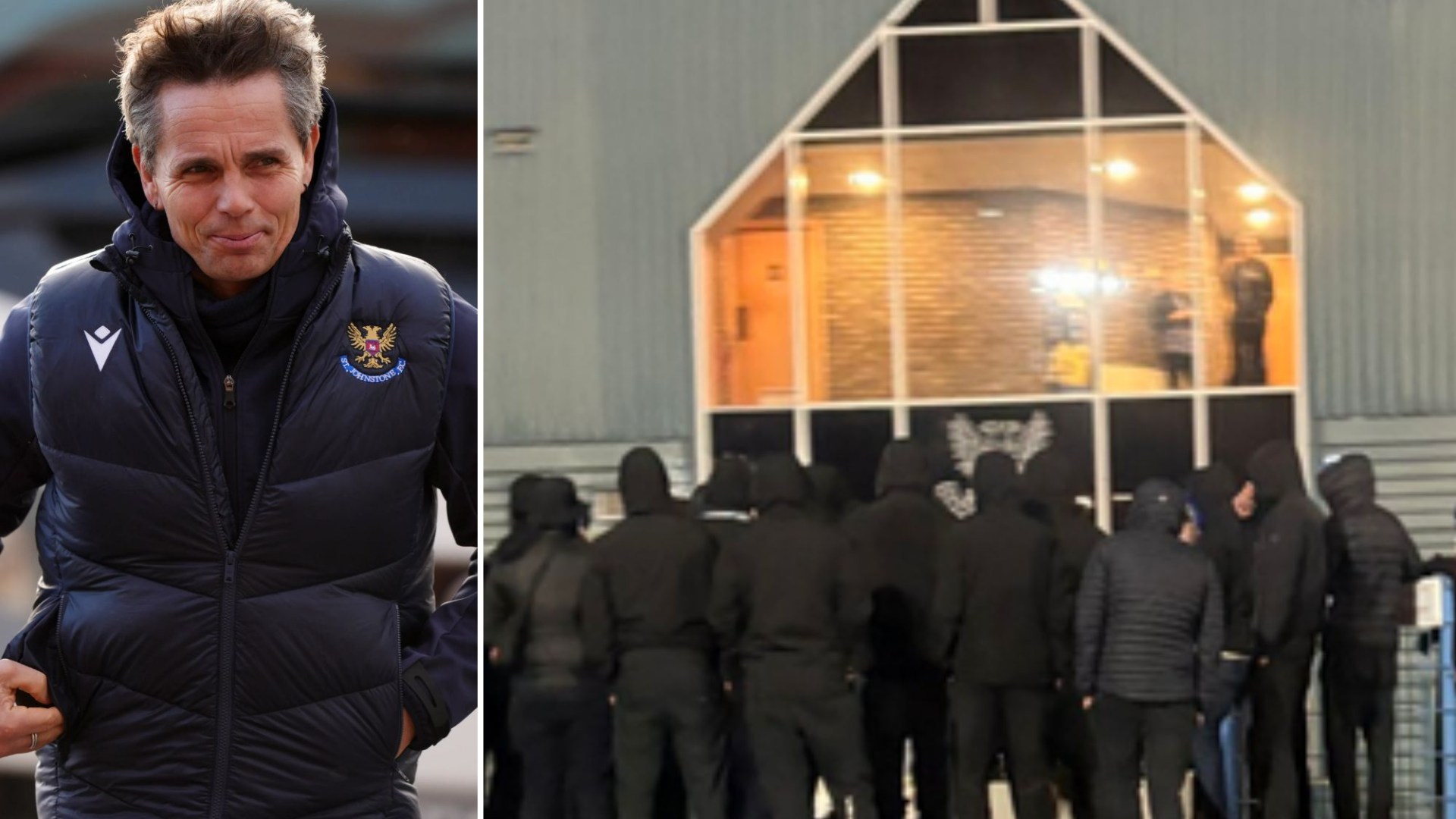 'Hardcore' St Johnstone fans protest and demand answers from boss Simo Valakari as gloomy relegation picture gets worse