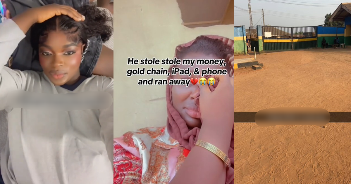 "He r0bbed your heart and r0bbed you" – Lady shares disturb!ng story of how her ex-partner stole from her and ran off in 2024 (WATCH)